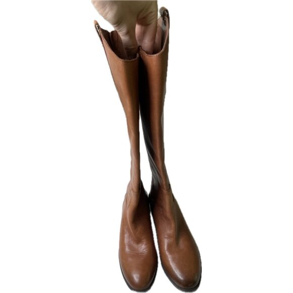 Sam Edelman Women's Penny Classic Equestrian Riding Boots Brown Leather US 5M - Picture 8 of 9